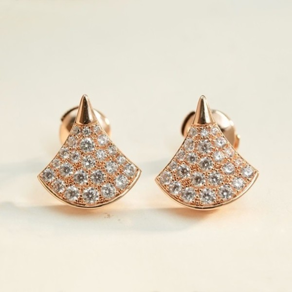 ✨불가리 여성 로즈 골드 이어링 - Bvlgari Womens Rose Gold Earring - acc1310x