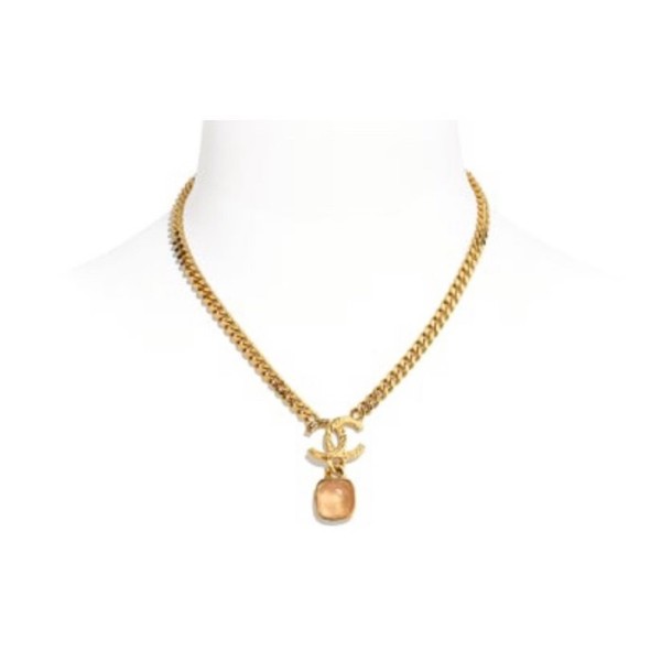 ✨샤넬 여성 골드 목걸이 - Chanel Womens Gold Necklace - acc1316x