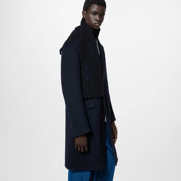 ✨루이비통 남성 네이비 코트 - Louis vuitton Mens Navy Coats - lv2095x