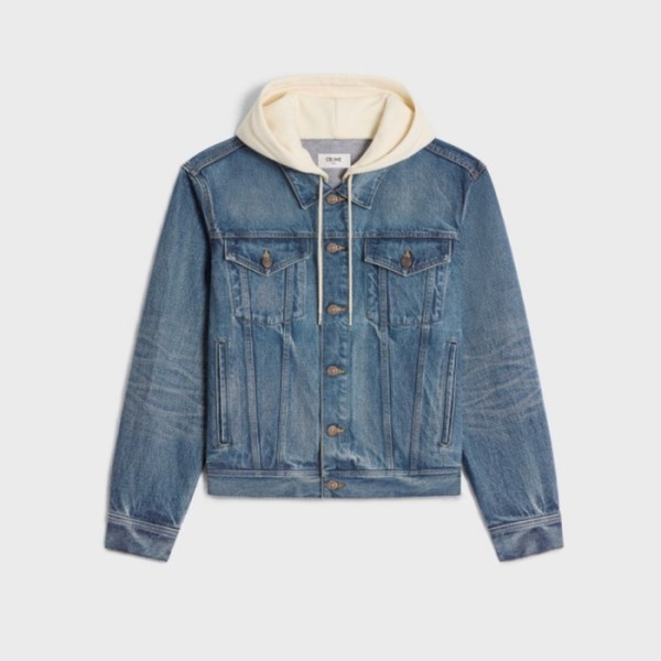 ✨셀린느 남/녀 블루 자켓 - Celine Unisex Blue Jackets - cec08x