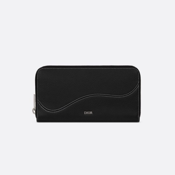 ✨디올 남성 블랙 장지갑 - Dior Mens Black Long Wallets - diw04x