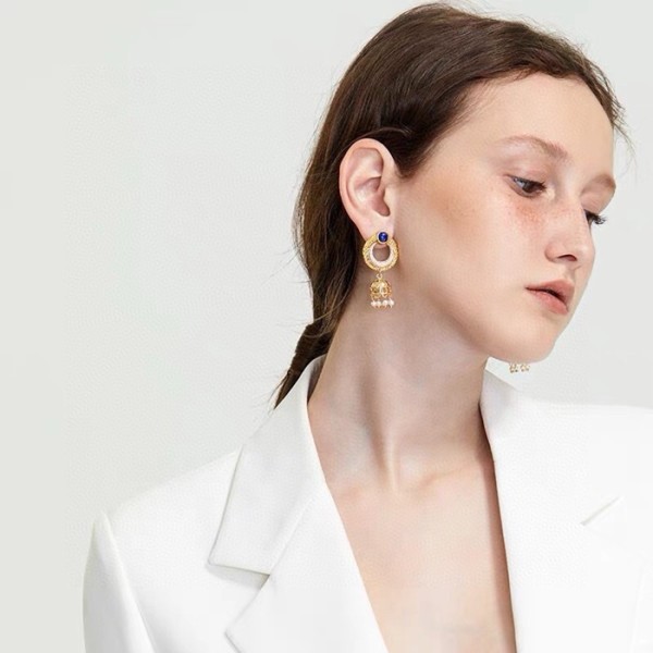 ✨보테가베네타 여성 골드 이어링 - Bottega veneta Womens Gold Earring - acc1335x