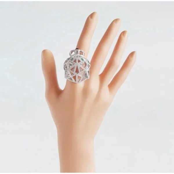 ✨까르띠에 여성 화이트 골드 반지 - Cartier Womens White Gold Ring - acc1348x