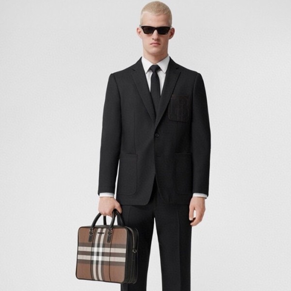 ✨버버리 남성 브라운 서류가방 - Burberry Mens Business Bag - bub38x