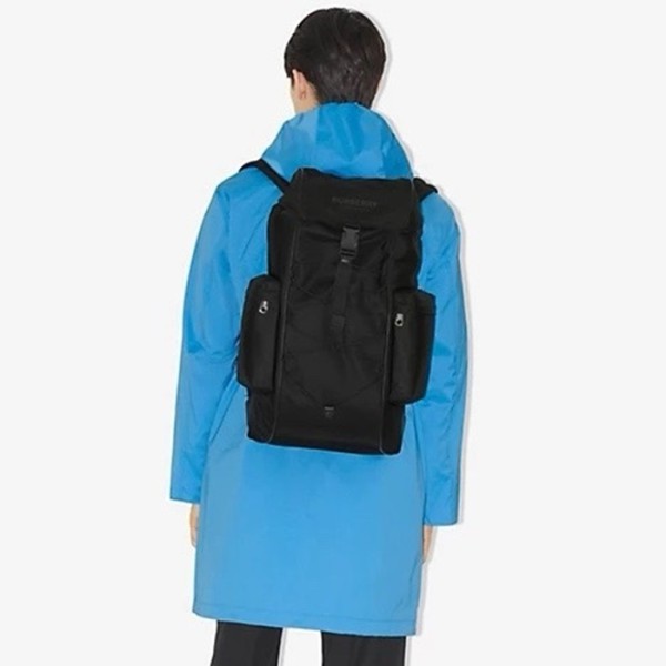 ✨버버리 남성 블랙 백팩 - Burberry Mens Black Back Pack - bub48x