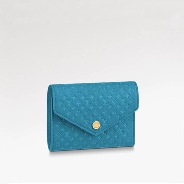 ✨루이비통 여성 블루 반지갑 M82314 - Louis vuitton Womens Blue Wallets - lvw24x