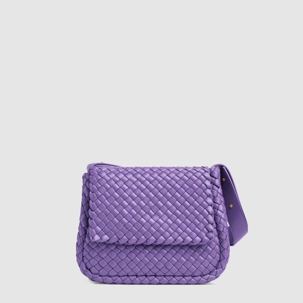 ✨보테가 베네타 여성 퍼플 숄더백 - Bottega veneta Womens Purple Shoulder Bag - bvb105x