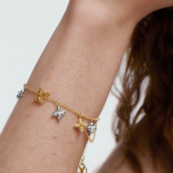 ✨루이비통 여성 골드 팔찌 - Louis vuitton Womens Gold Bangle - acc1391x