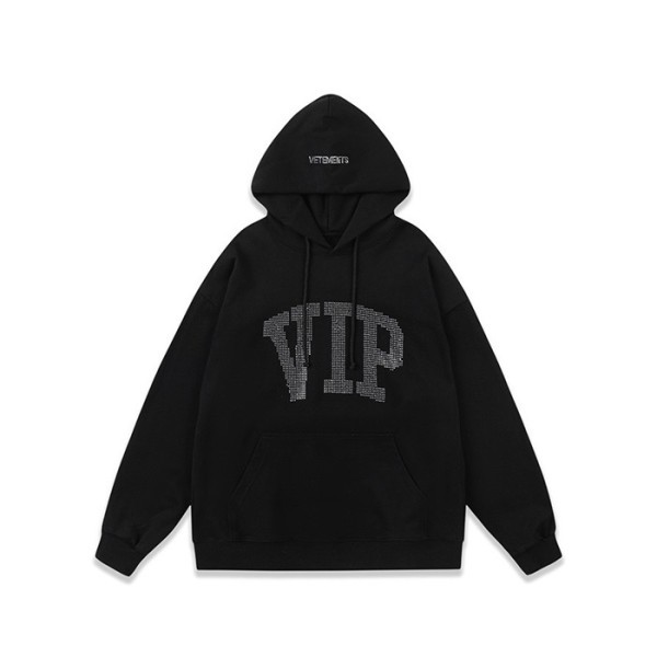 ✨베트멍 남성 블랙 후드티 - Vetements Mens Black Hoodie - vec68x