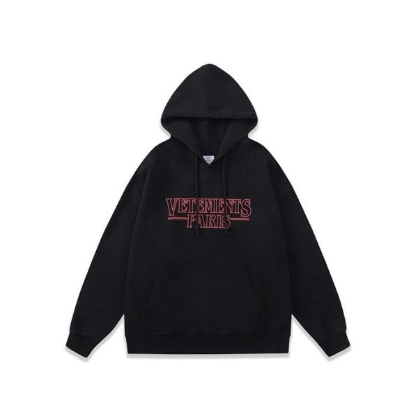 ✨베트멍 남성 블랙 후드티 - Vetements Mens Black Hoodie - vec71x