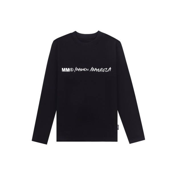 ✨메종 마르지엘라 남성 블랙 긴팔티 - Maison Margiela Mens Black Tshirts - mac77x