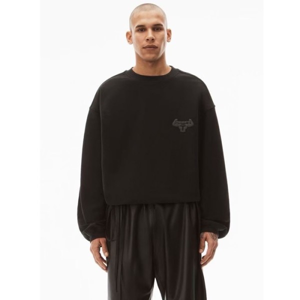 ✨알렉산더왕 남/녀 블랙 긴팔티 - Alexander wang Unisex Black Tshirts - alc83x