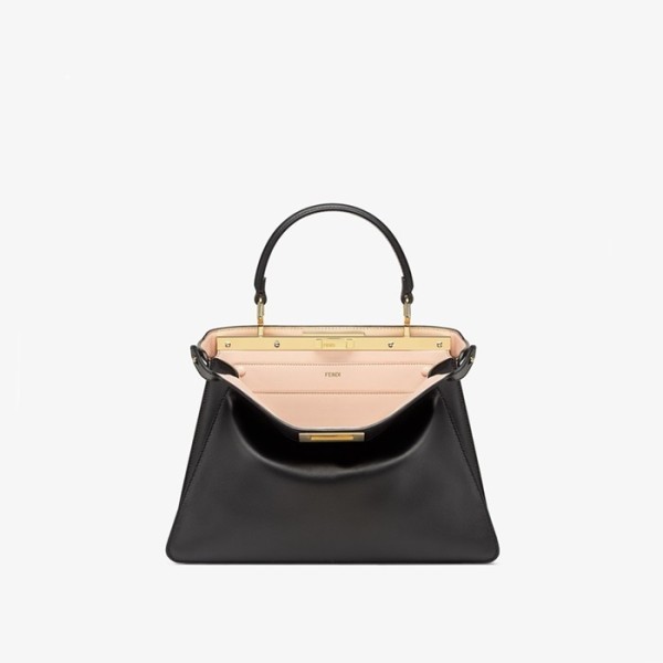 ✨펜디 여성 블랙 피카부백 - Fendi Womens Black Peekaboo - feb181x