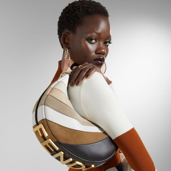 ✨펜디 여성 그레이 그라피 백 - Fendi Womens Graphy Bag - feb197x