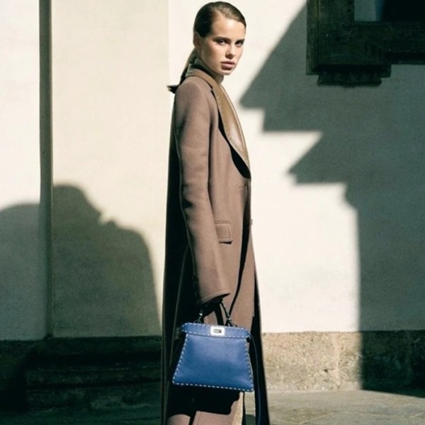 ✨펜디 여성 블루 피카부 백 - Fendi Womens Blue Peekaboo - feb211x