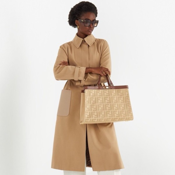 ✨펜디 여성 베이지 토트백 - Fendi Womens Beige Tote Bag - feb213x