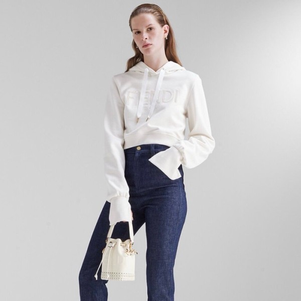 ✨펜디 여성 화이트 버킷백 - Fendi Womens Bucket Bag - feb215x