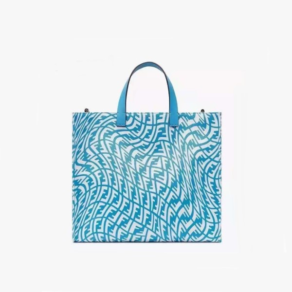 ✨펜디 여성 블루 토트백 - Fendi Womens Blue Tote Bag - feb231x