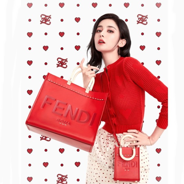 ✨펜디 여성 션샤인 토트백 - Fendi Womens Sunshine Bag - feb257x