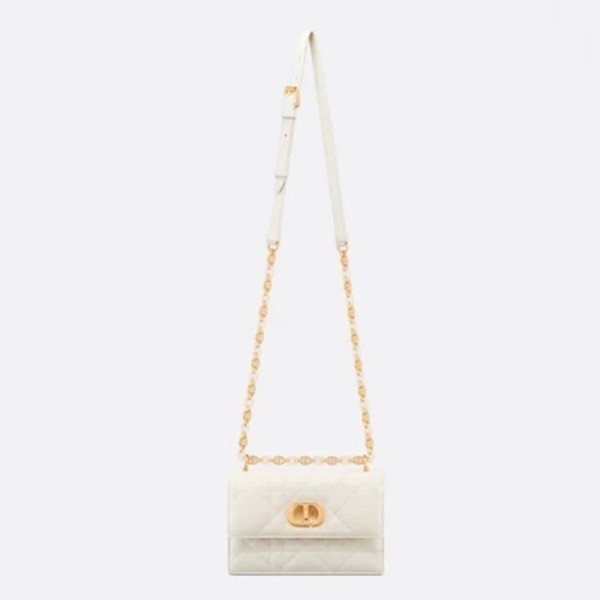 ✨디올 여성 화이트 카로백 - Dior Womens White Caro Bag - dib323x