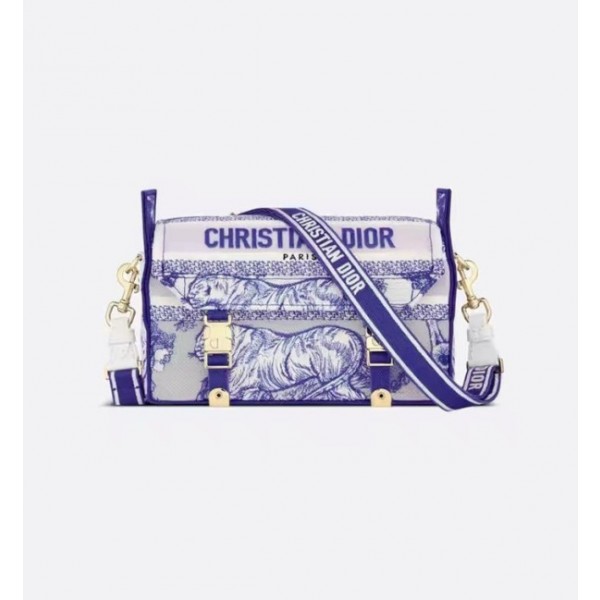 ✨디올 여성 블루 캠프백 - Dior Womens Blue Camp Bag - dib354x