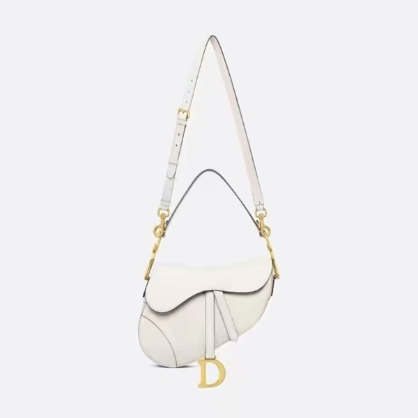 ✨디올 여성 화이트 새들백 - Dior Womens White Saddle Bag - dib392x