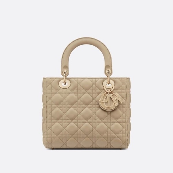 ✨디올 여성 베이지 레이디 백 - Dior Womens Beige Lady Bag - dib406x