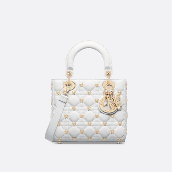✨디올 여성 화이트 레이디 백 - Dior Womens White Lady Bag - dib422x