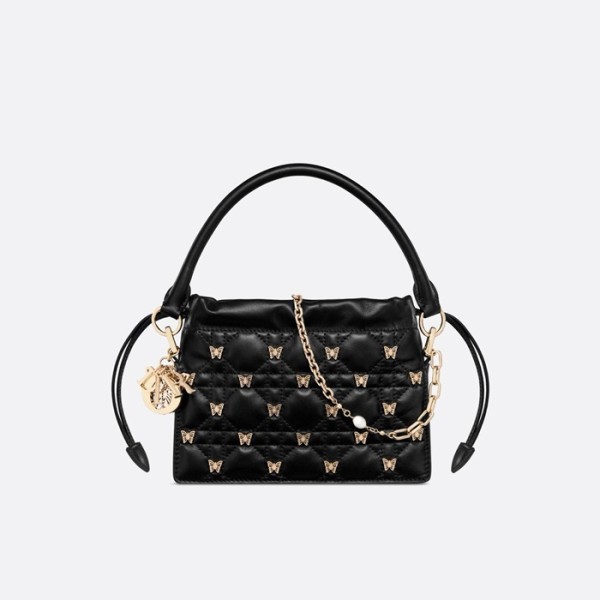 ✨디올 여성 블랙 밀리백 - Dior Womens Black Milly Bag - dib435x