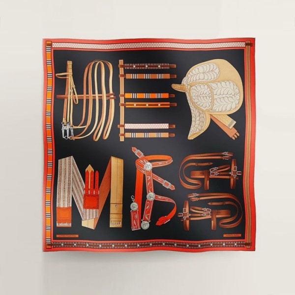 ✨에르메스 여성 블랙 스카프 - Hermes Womens Black Scarf - acc1550x