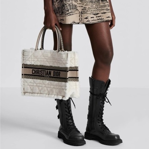 ✨디올 여성 화이트 북토트 - Dior Womens White Book Tote - dib479x