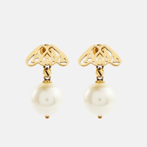 ✨알렉산더 맥퀸 여성 골드 이어링 - Alexander Mcqueen Womens Gold Earring - acc1604x
