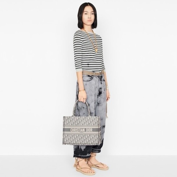 ✨디올 여성 그레이 북토트 - Dior Womens Gray Book Tote - dib514x