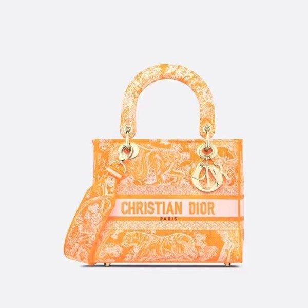 ✨디올 여성 오렌지 레이디 백 - Dior Womens Orange Lady Bag - dib526x