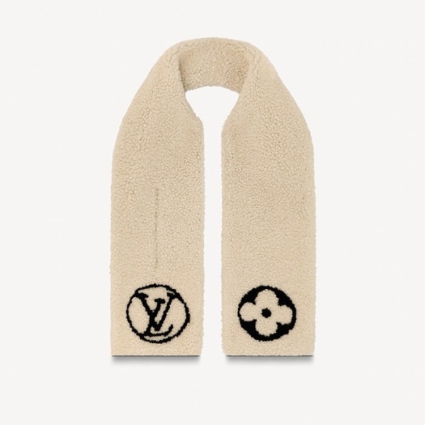 ✨루이비통 여성 아이보리 머플러 - Louis vuitton Womens Ivory Muffler - acc1612x