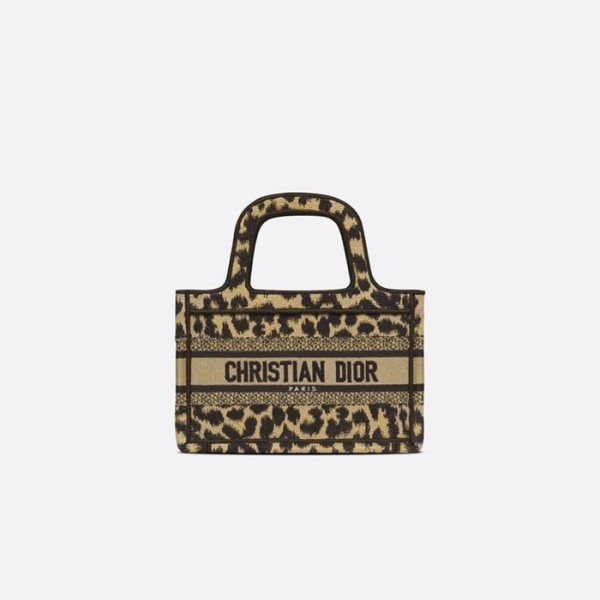 ✨디올 여성 호피 미니 북토트 - Dior Womens Mini Book Tote - dib535x