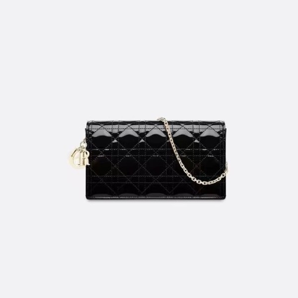 ✨디올 여성 블랙 미스 백 - Dior Womens Black Miss Bag - dib575x
