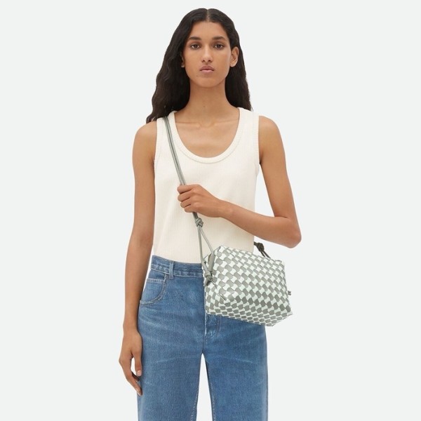 ✨보테가 베네타 여성 그레이 크로스 백 - Bottega Veneta Womens Cross Bag - bvb578x