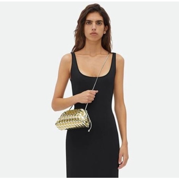 ✨보테가 베네타 여성 골드 크로스 백 - Bottega Veneta Womens Cross Bag - bvb580x