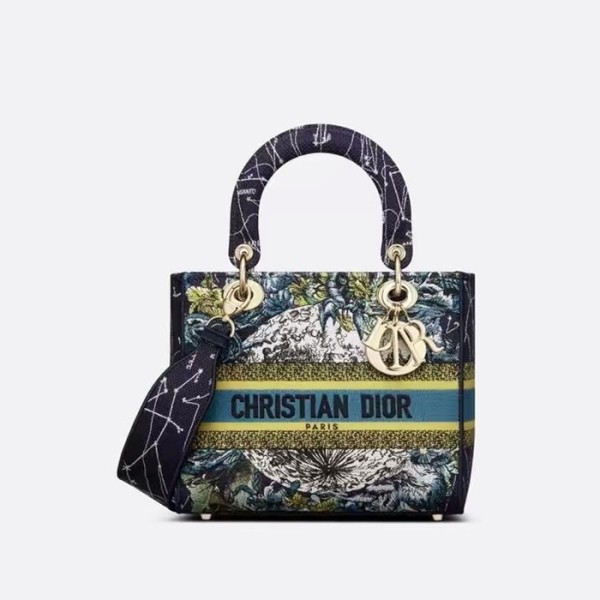 ✨디올 여성 블랙 레이디 백 - Dior Womens Black Lady Bag - dib630x