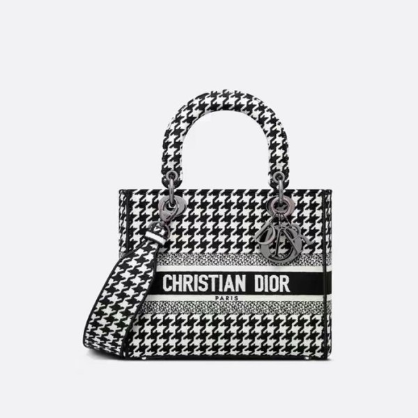 ✨디올 여성 블랙 레이디 백 - Dior Womens Black Lady Bag - dib631x