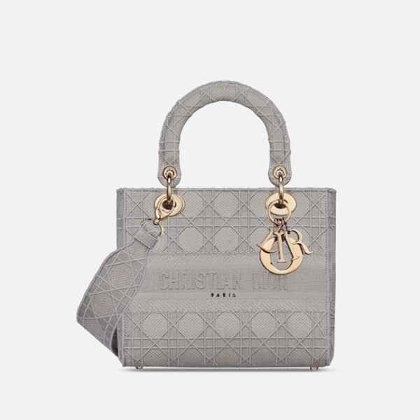 ✨디올 여성 그레이 레이디 백 - Dior Womens Gray Lady Bag - dib639x