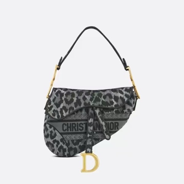 ✨디올 여성 호피 새들백 - Dior Womens Mizza Saddle Bag - dib649x