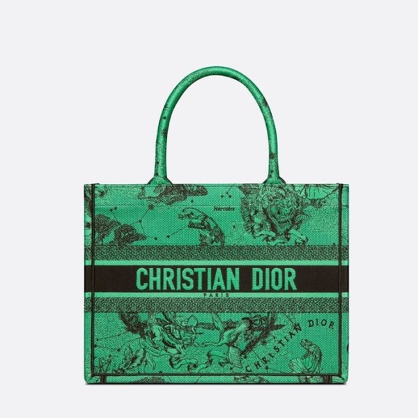 ✨디올 여성 그린 북토트 - Dior Womens Green Book Tote - dib662x