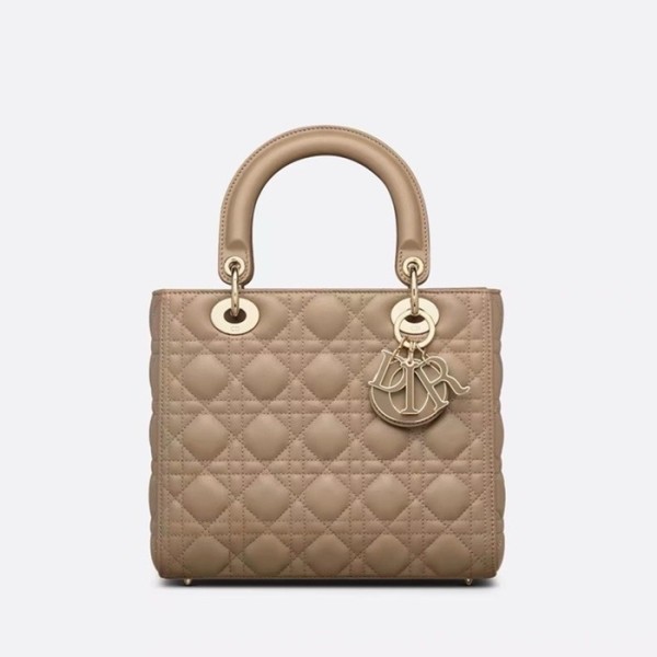 ✨디올 여성 베이지 레이디 백 - Dior Womens Beige Lady Bag - dib693x