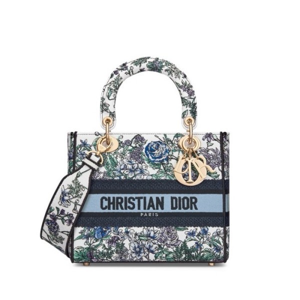 ✨디올 여성 블루 레이디 백 - Dior Womens Blue Lady Bag - dib695x