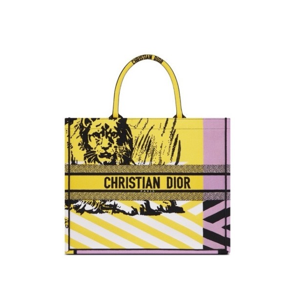 ✨디올 여성 옐로우 북토트 - Dior Womens Yellow Book Tote - dib702x