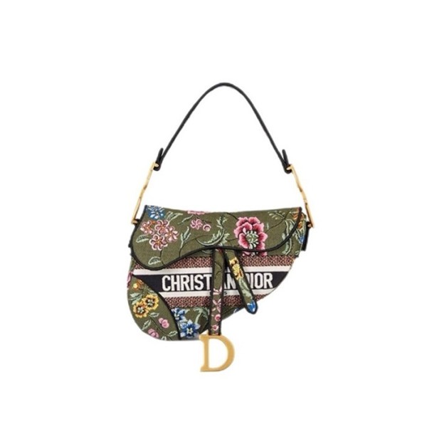 ✨디올 여성 그린 새들백 - Dior Womens Green Saddle Bag - dib707x
