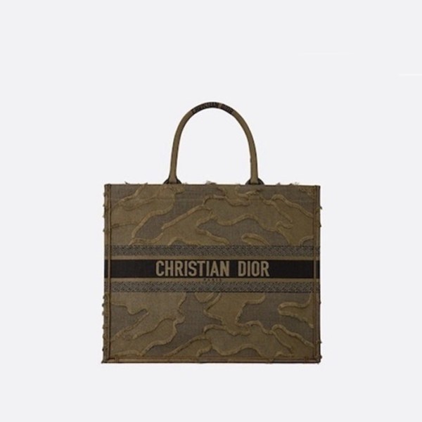 ✨디올 여성 카키 북토트 - Dior Womens Khaki Book Tote - dib708x