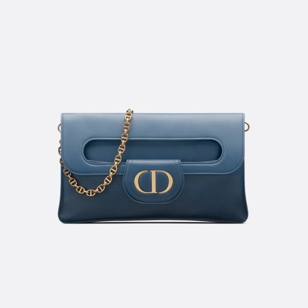 ✨디올 여성 블루 더블 클러치 - Dior Womens Blue Double Clutch - bab721x